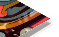 Retro Abstract 2 HD Metal print