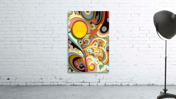 Retro Abstract 2 Wall Preview