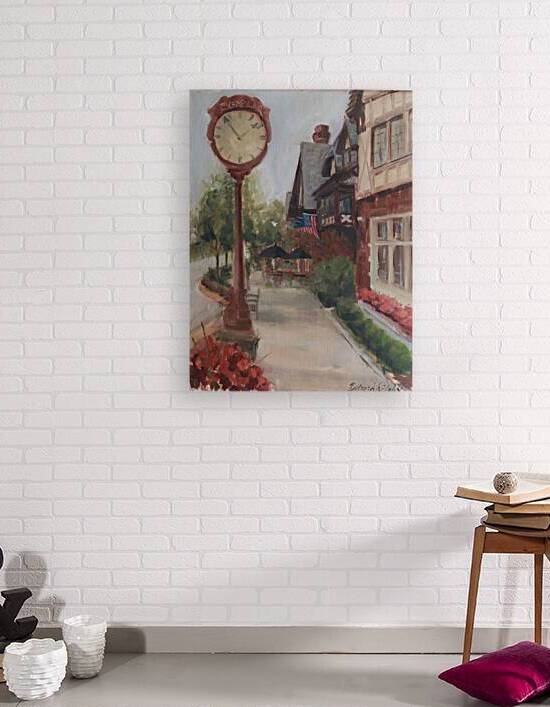 The National Exemplar with Verdin Clock by Deborah Ridgley Fine Art by Deborah Ridgley Fine Art