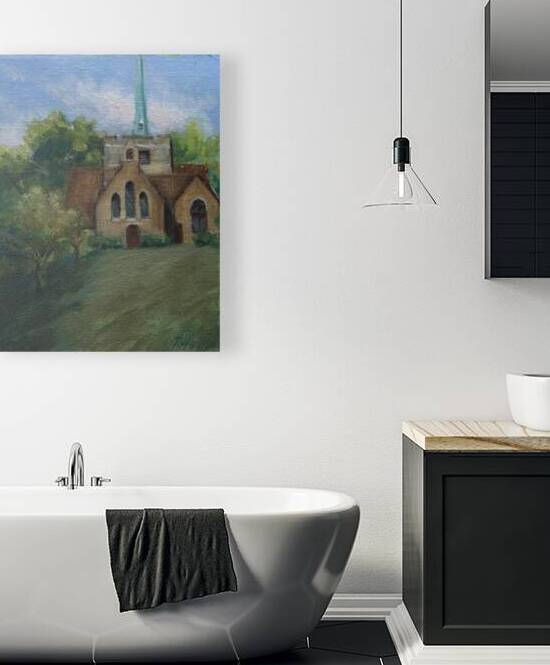 The Old Mariemont Town Church by Deborah Ridgley Fine Art by Deborah Ridgley Fine Art