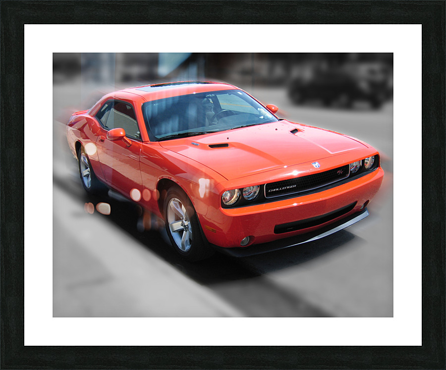 Challenger Picture Frame print