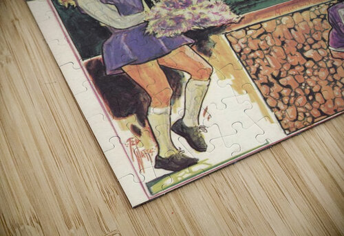 KSU Gameday program cover Claib puzzle