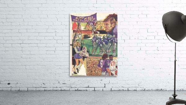KSU Gameday program cover Wall Preview