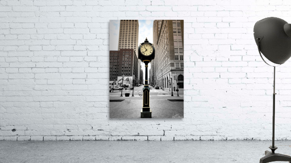 Tulsa Oklahoma Clock Wall Preview
