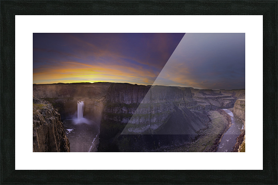 Palouse Pano Picture Frame print