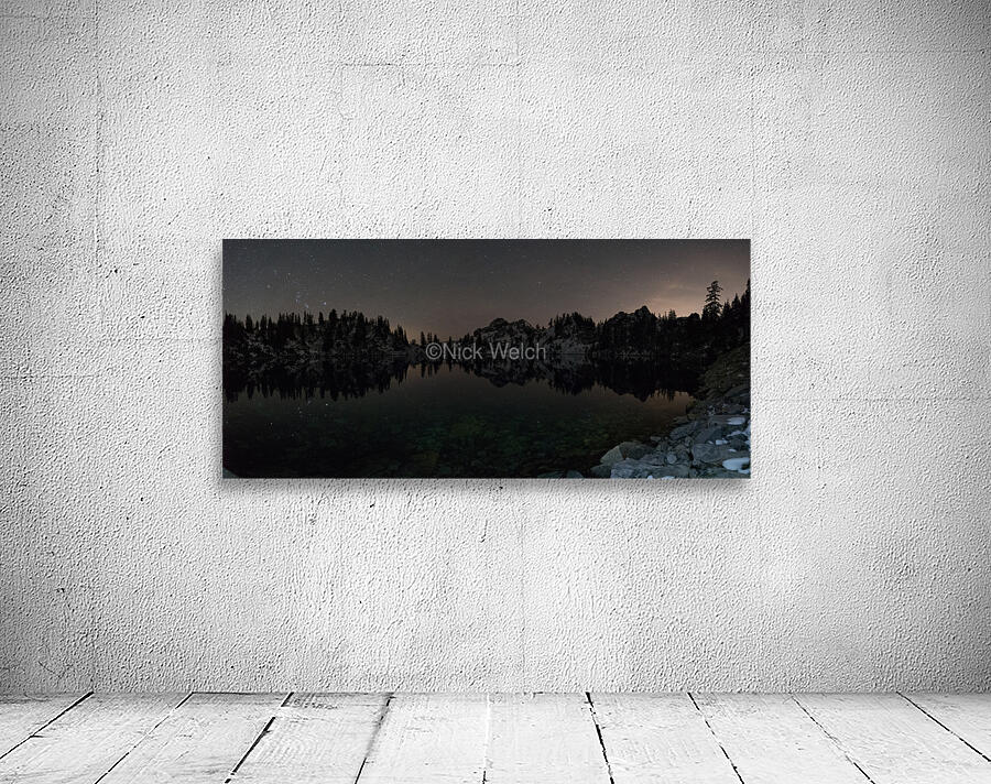 Gem Lake Pano Wall Preview