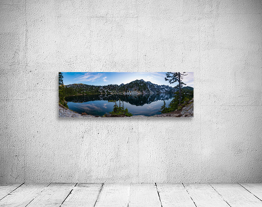 Snow Lake Pano Wall Preview