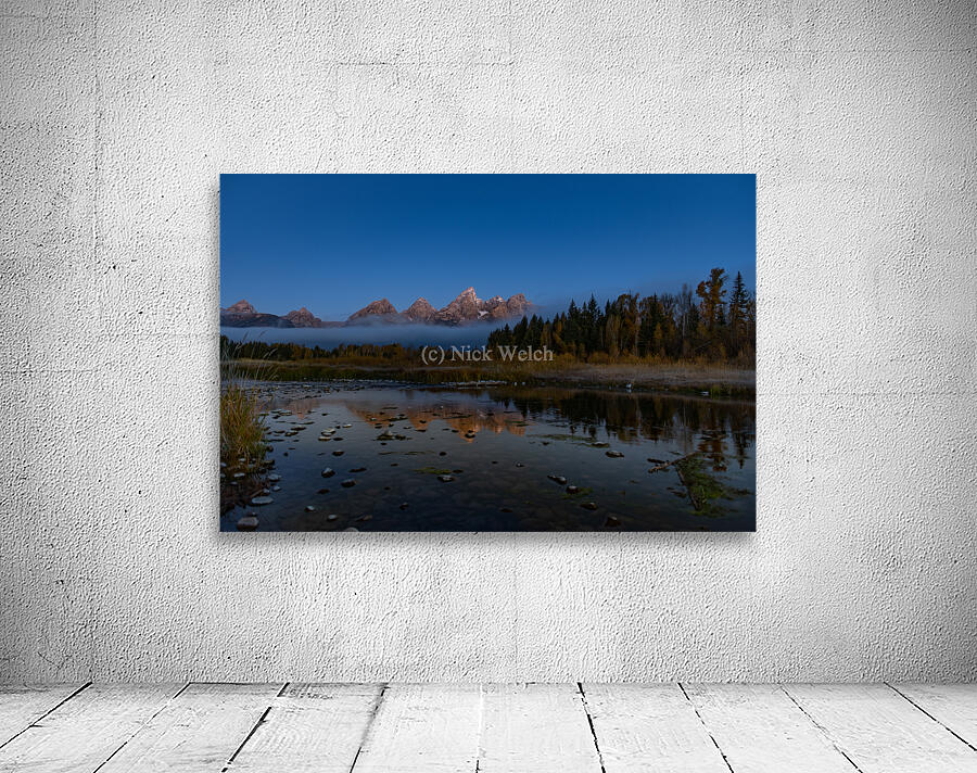 GTNP river reflection Wall Preview