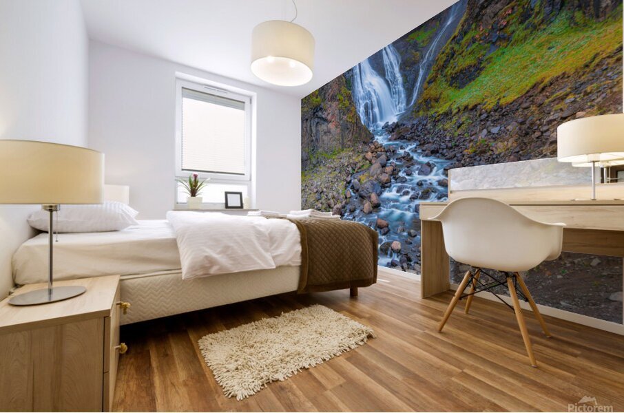 Icelantic Falls Mural print