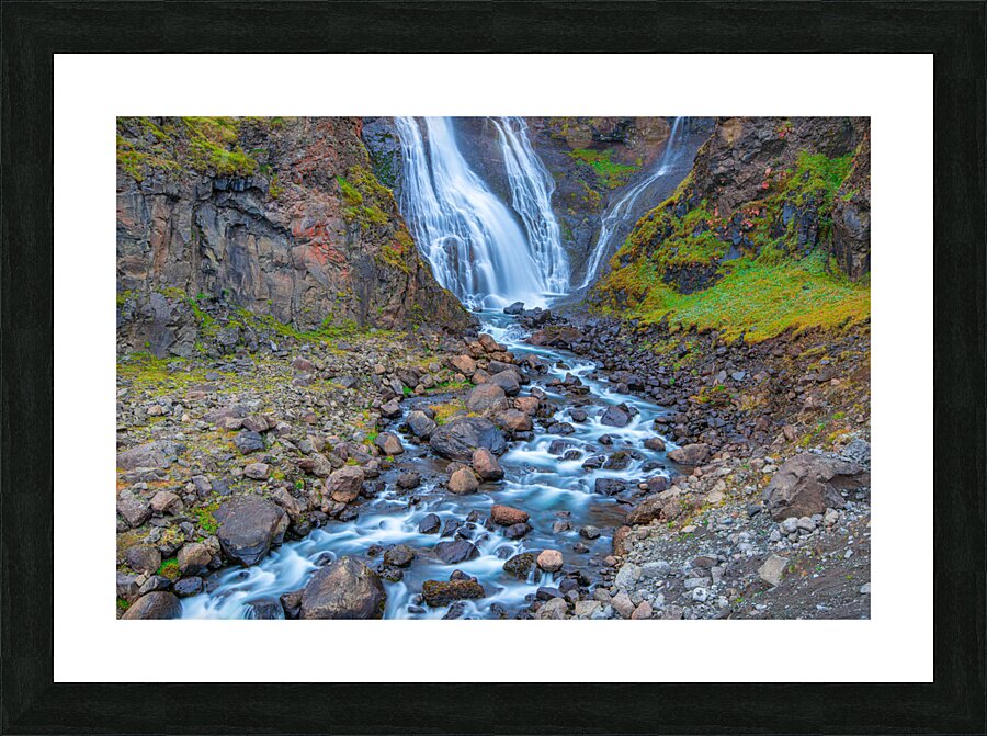 Icelantic Falls Picture Frame print