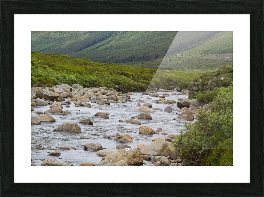 A Stream Through Glencoe Valley Picture Frame print