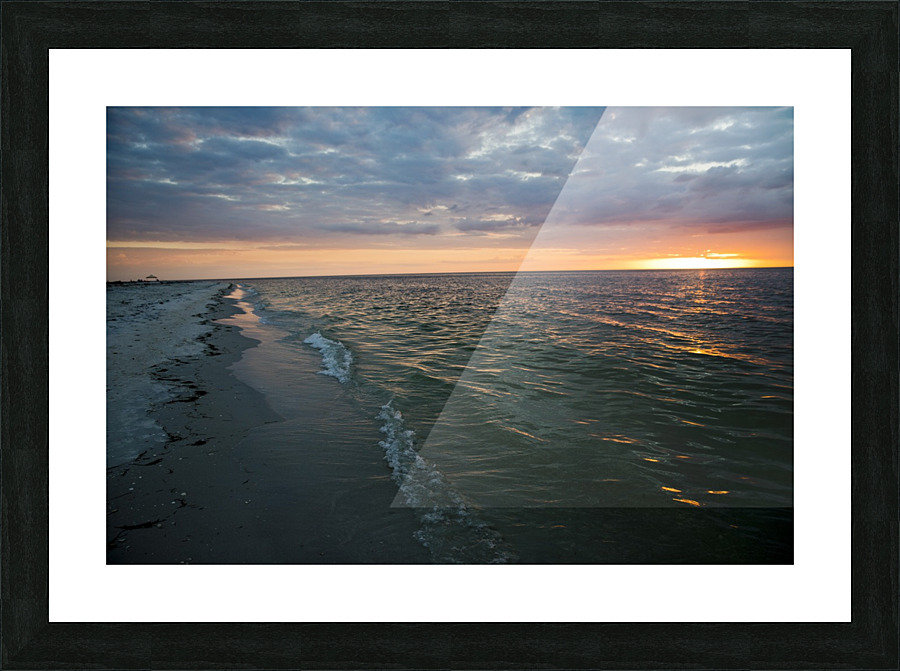 Sunset over North Captiva Picture Frame print