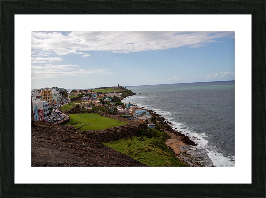 Puerto Rico 3 Picture Frame print