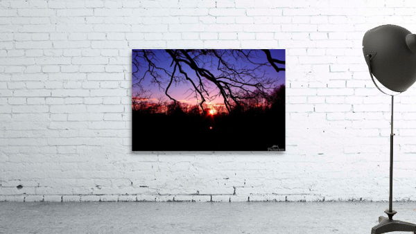 Winter Sunset Wall Preview