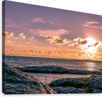 Magic Sunset Canvas Print