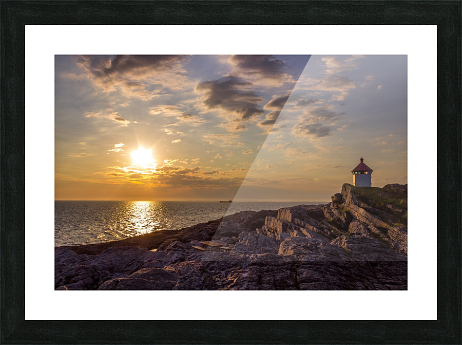 Lighthouse View Picture Frame print