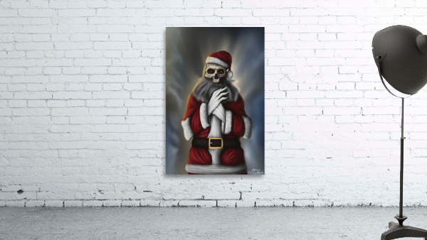 Skull Claus Wall Preview