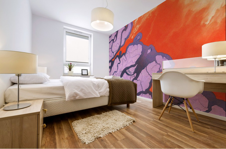 splash Mural print