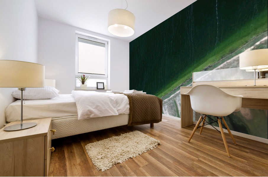 weaving Mural print