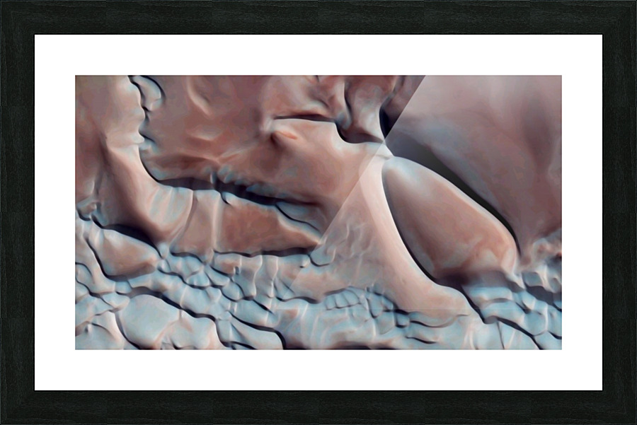 melt Picture Frame print