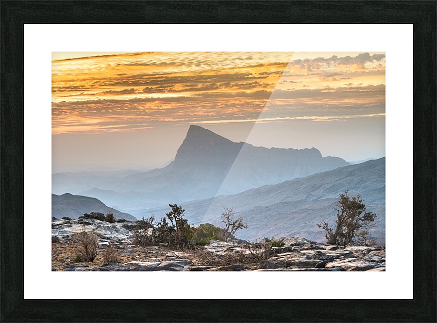 Jabel Shams Oman Picture Frame print
