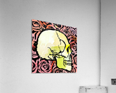 skull vector Acrylic Print