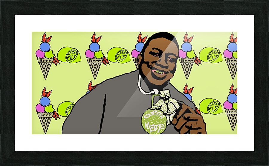 gucci finished Picture Frame print