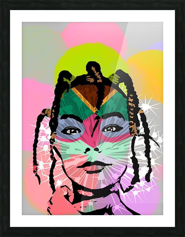 bjork Picture Frame print