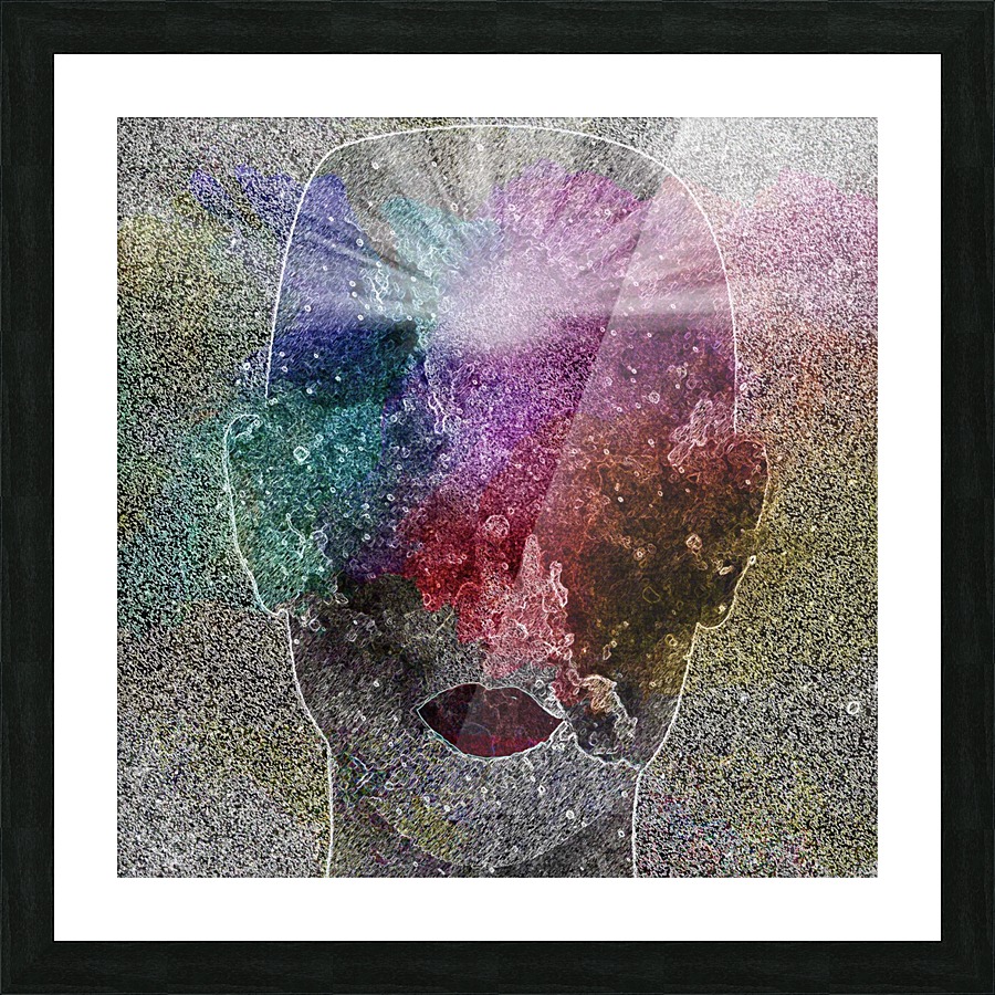 enlighten2 Picture Frame print