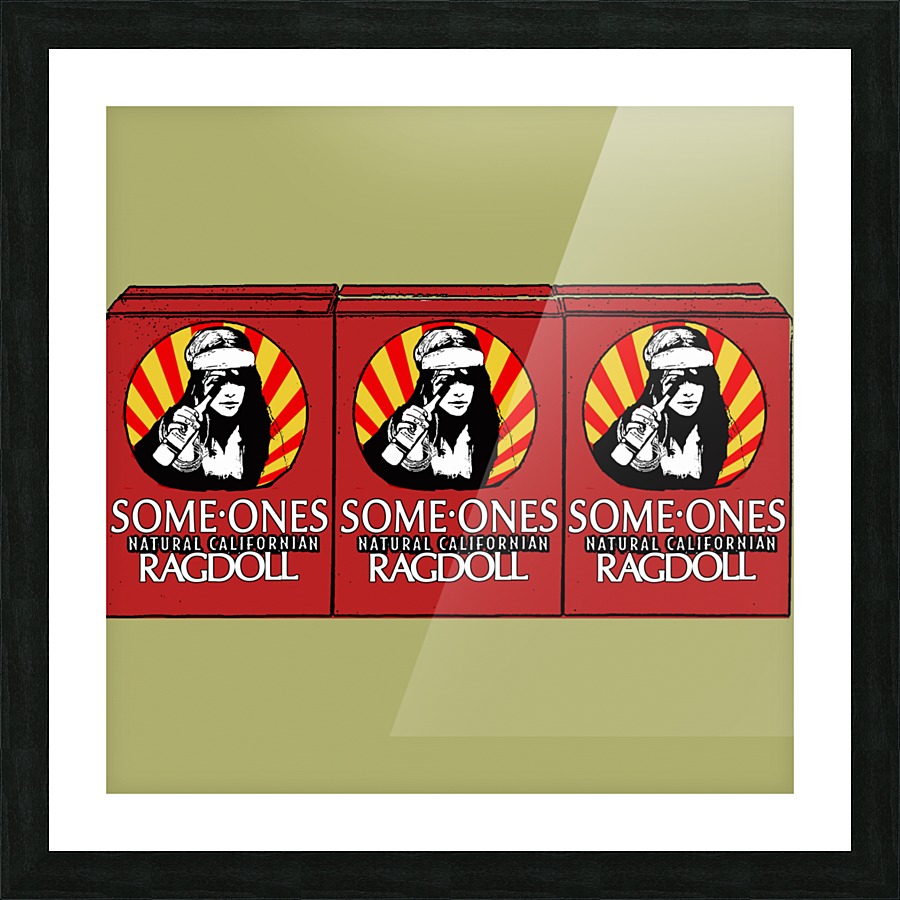 ragdoll.gif Picture Frame print