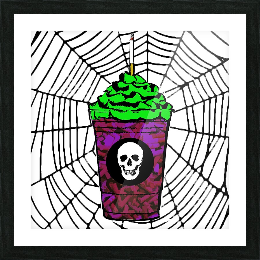 happy halloween Picture Frame print