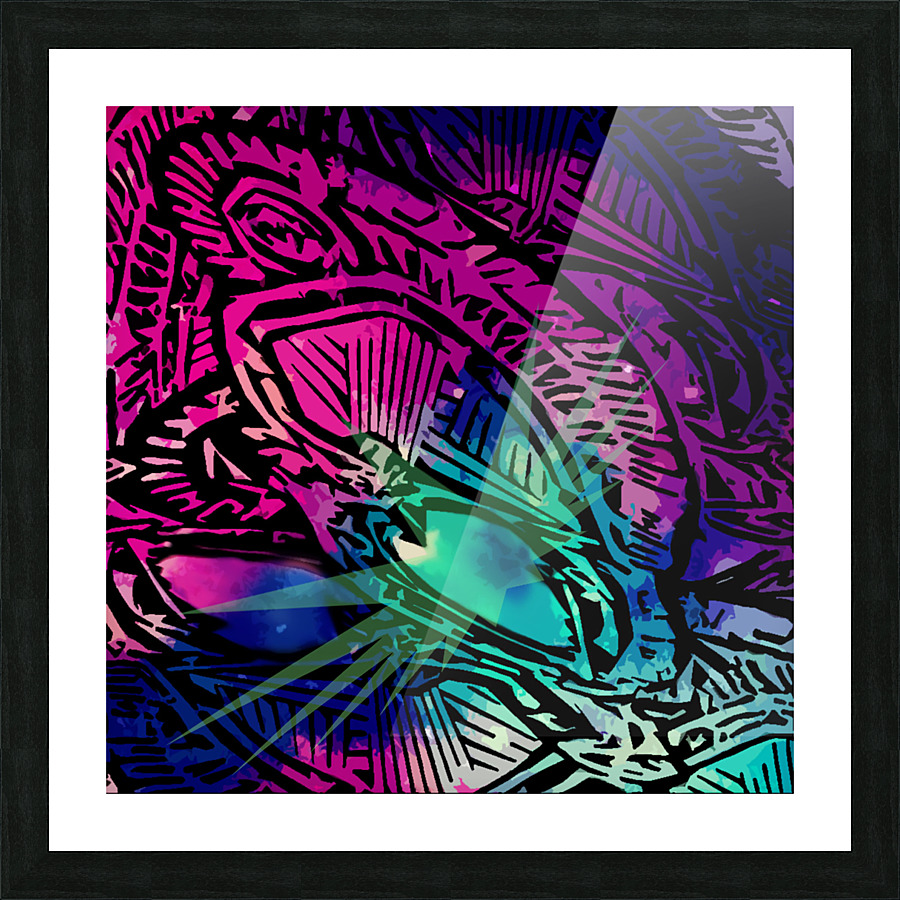 ancient Picture Frame print