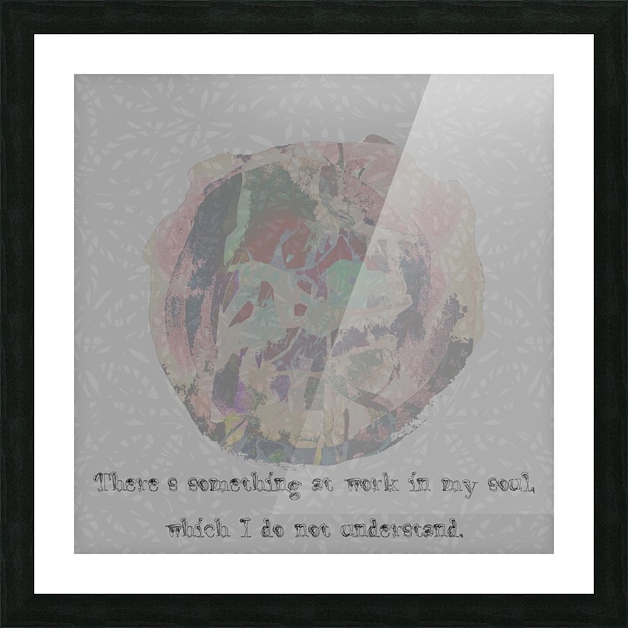 soul Picture Frame print
