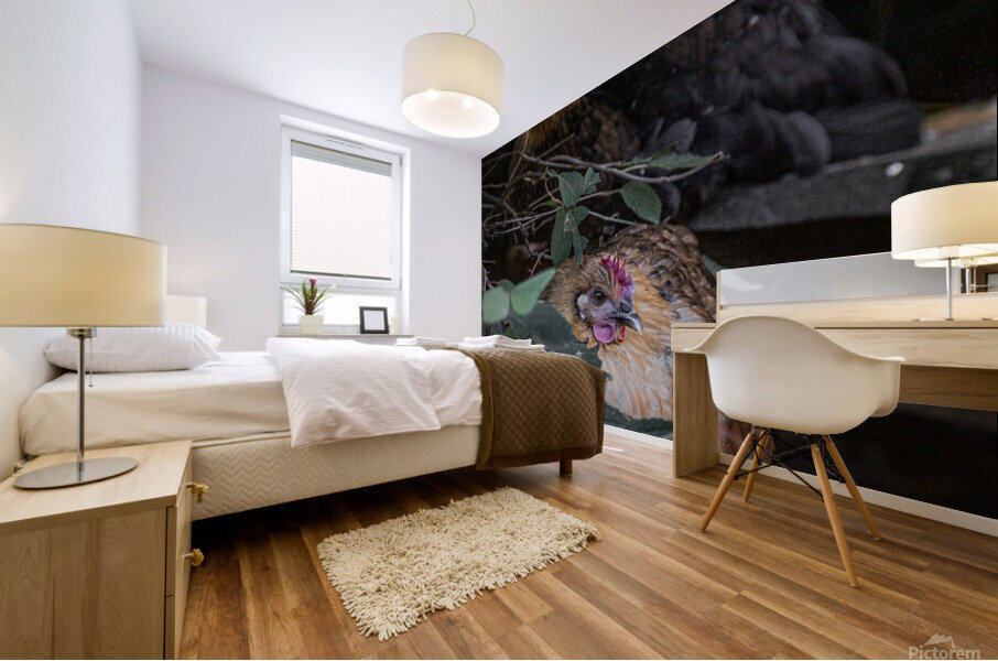 Tucked Away Mural print