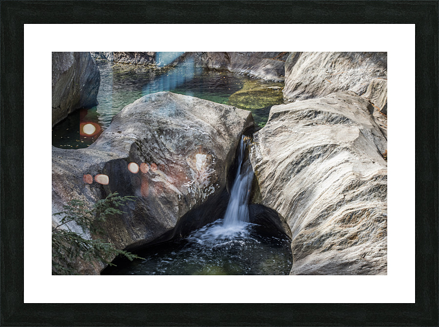 Warren Falls Picture Frame print