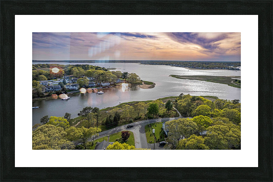 Wareham River Picture Frame print