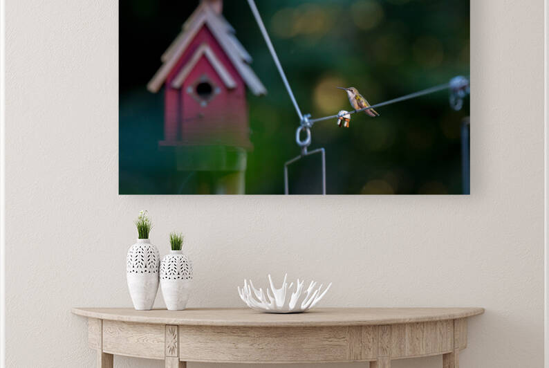 Birds on a Wire Reproduction