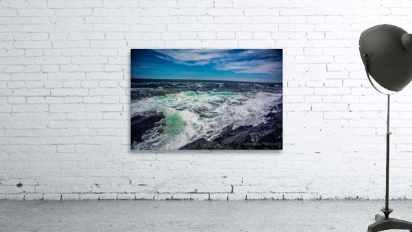 Emerald Wave Wall Preview