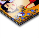 Woman With Landscape and Rose Acrylic print