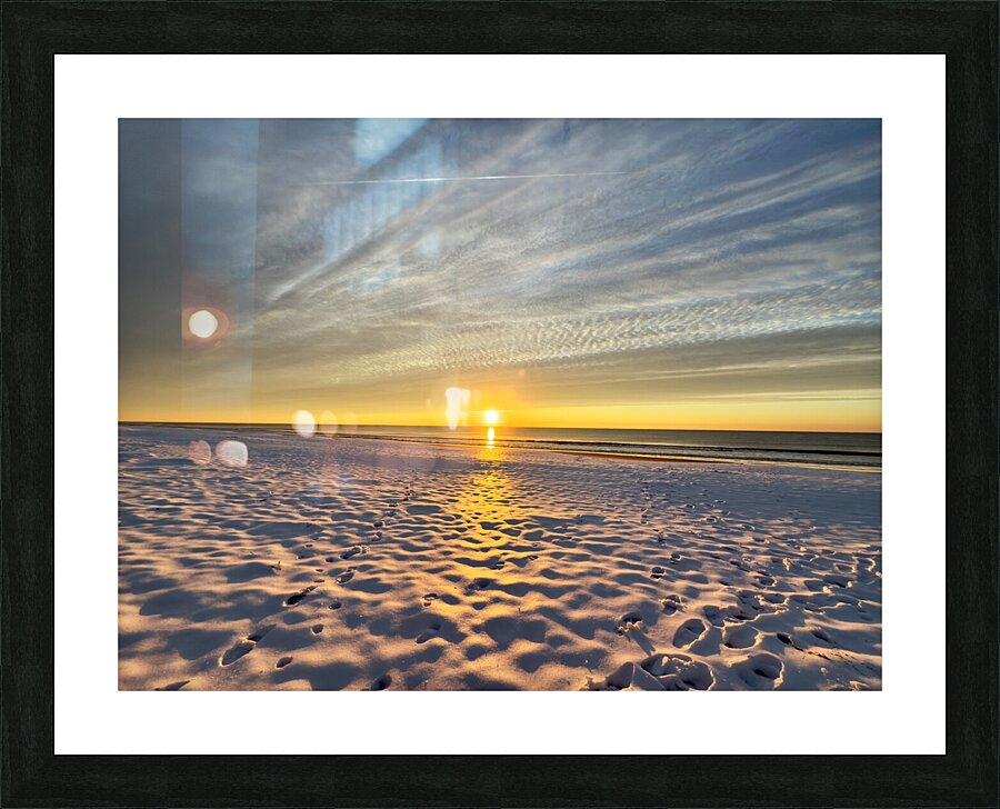 SnowRise 5 Picture Frame print