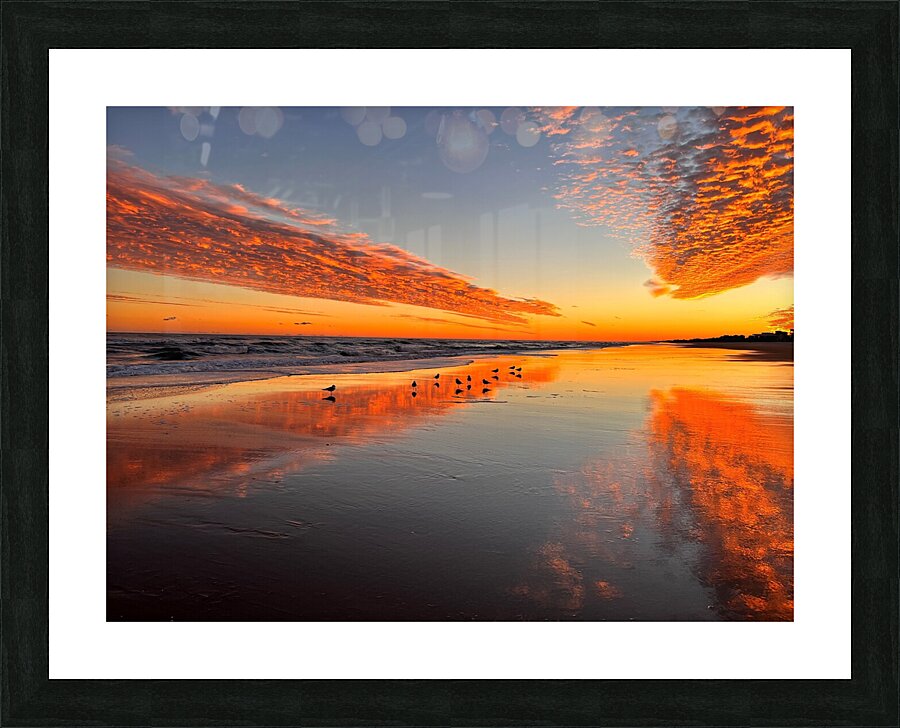 Sunset 5 Picture Frame print