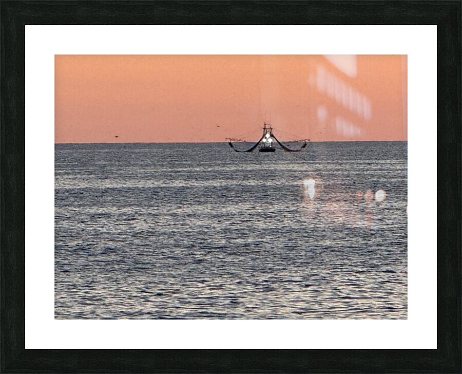 Fishing Fleet Picture Frame print