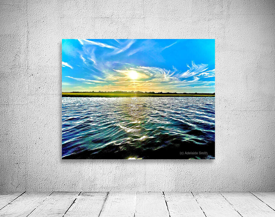 Canal Sunset Wall Preview