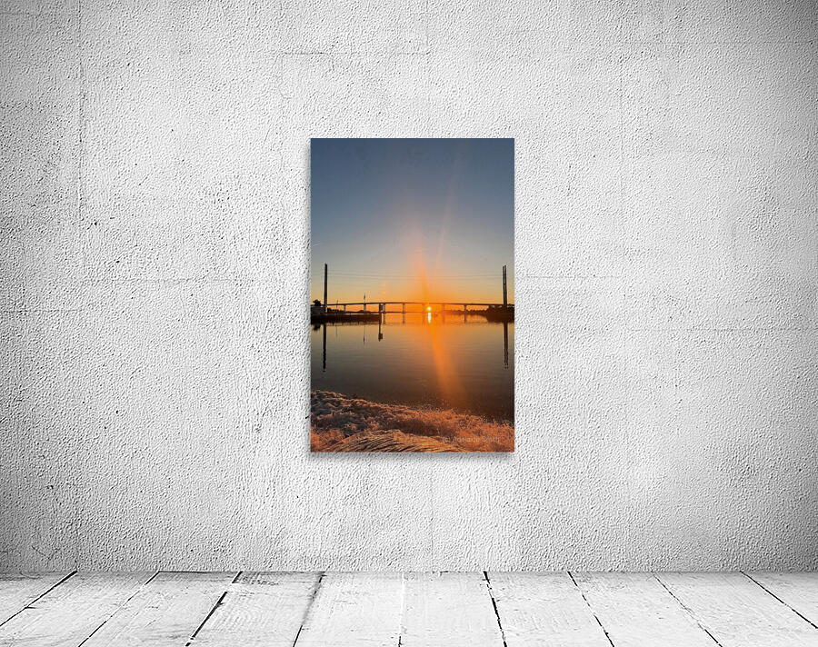 Bridge Sunset Wall Preview