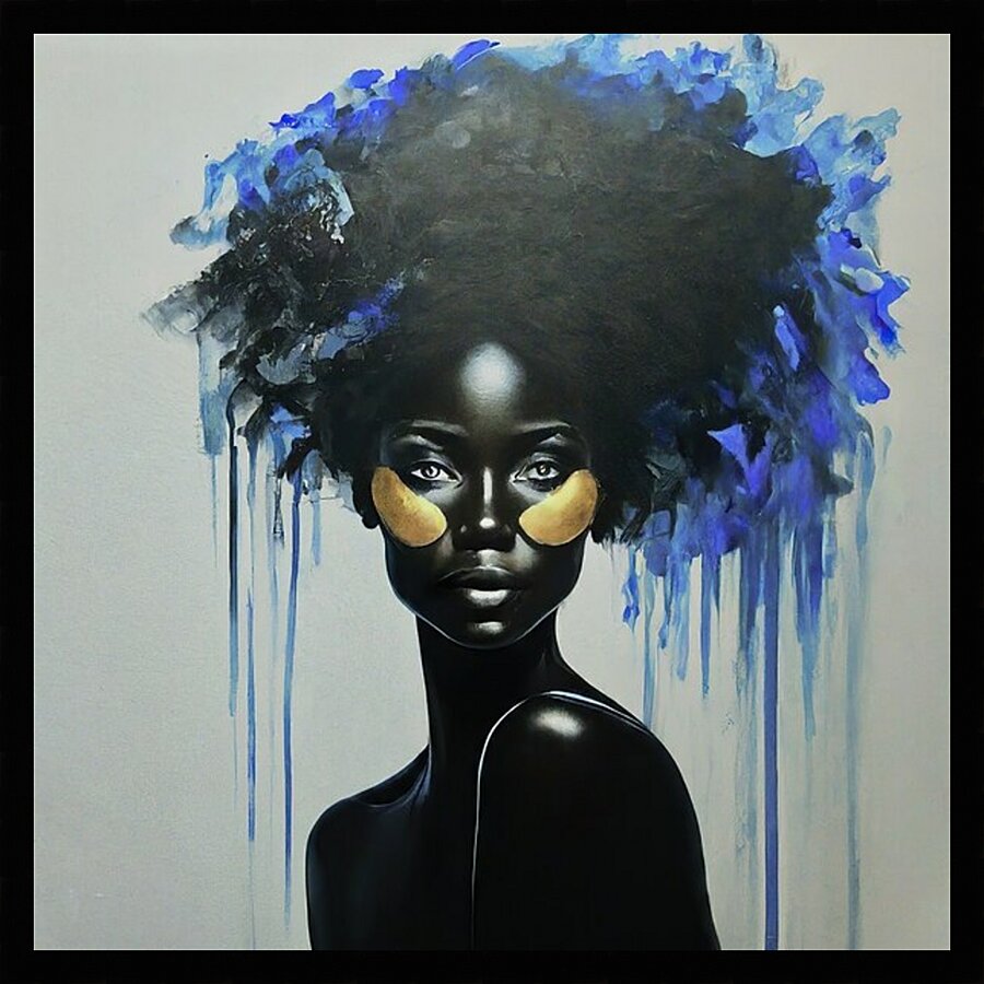 Heavenly Muse Picture Frame print