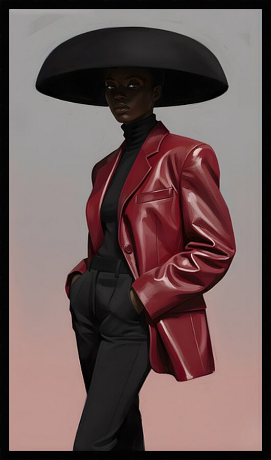 The Architect Picture Frame print