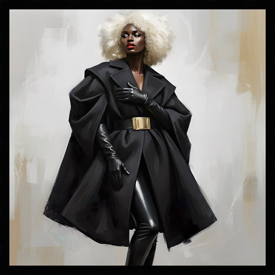 Platinum Muse Picture Frame print