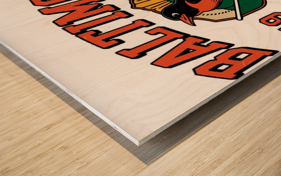 Baltimore Orioles 22 Wood print