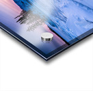 Icy Sunrise over Frozen Lake Superior Acrylic print