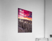 Sunrise Over The Badlands Acrylic Print